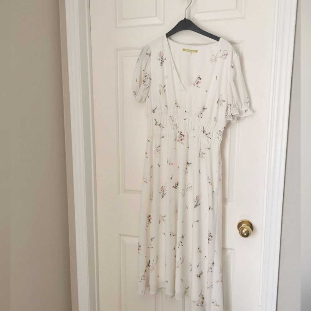 Gianni Bini floral midi dress size S